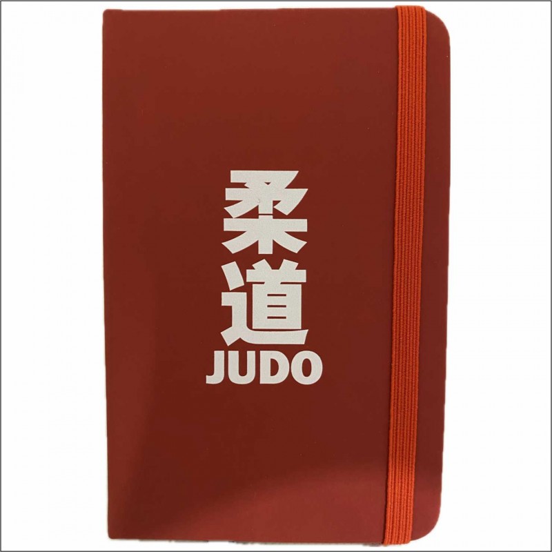 NOTES JUDO CZERWONY W KRATKĘ