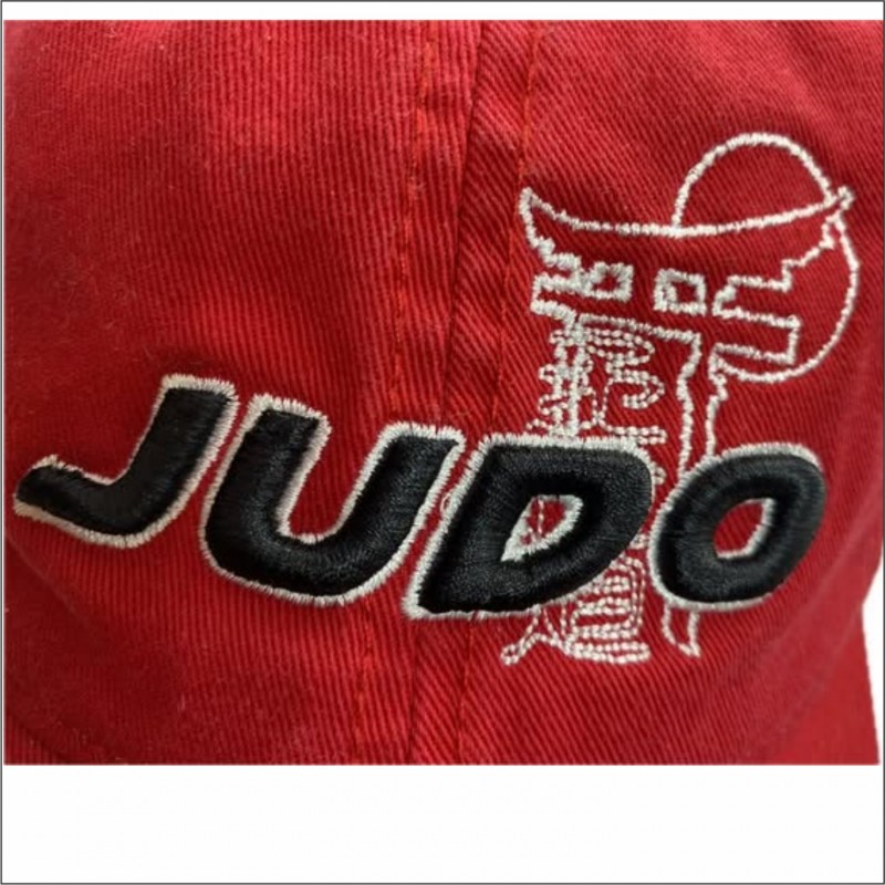 CZAPKA JUDO SQUARE RED