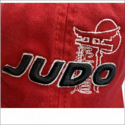 CZAPKA JUDO DAMAGED RED