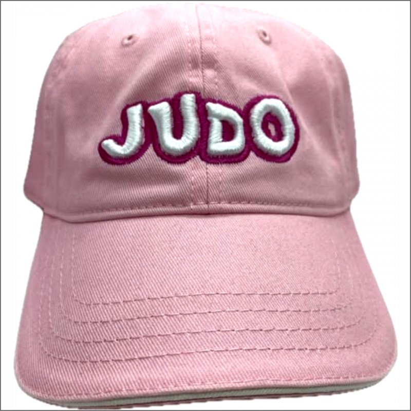 CZAPKA JUDO KIDS PINK