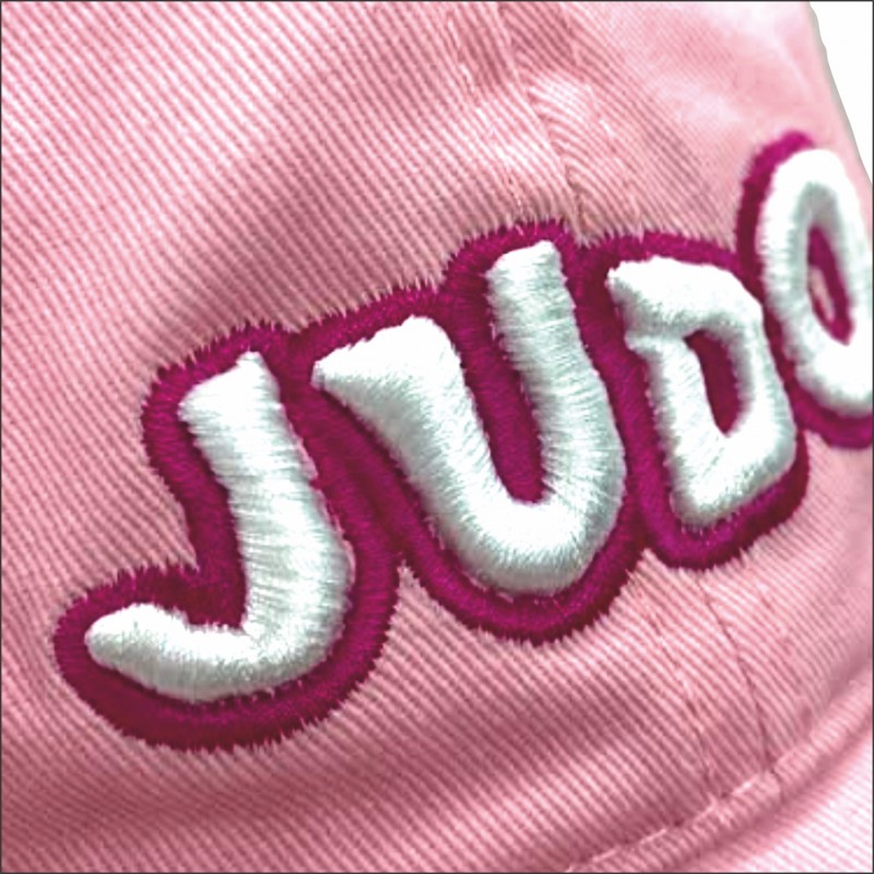 CZAPKA JUDO KIDS PINK