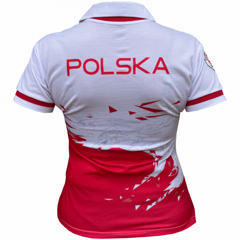 Koszulka Polo POLSKA Damska