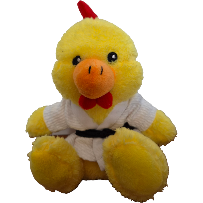 PLUSZOWY KOGUT W JUDOGI