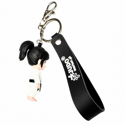 BRELOK JUDO GIRL 3D